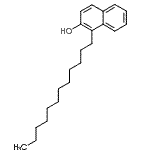 CAS 登录号：85927-01-1， 1-十二烷基-2-萘酚