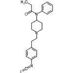 CAS#: 85951-63-9, N-{1-[2-(4-Isothiocyanatophenyl)ethyl]-4-piperidinyl}-N-phenylpropanamide