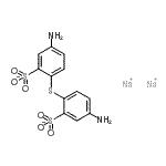 CAS#: 85959-66-6, Disodium 2,2'-sulfanediylbis(5-aminobenzenesulfonate)