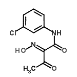 CAS#: 85968-59-8, (2E)-N-(3-Chlorophenyl)-2-(hydroxyimino)-3-oxobutanamide