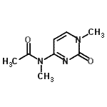 CAS#: 859739-98-3, N-Methyl-N-(1-methyl-2-oxo-1,2-dihydro-4-pyrimidinyl)acetamide