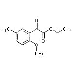 CAS#: 859775-82-9, Ethyl (2-methoxy-5-methylphenyl)(oxo)acetate