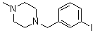 CAS#: 859850-89-8, 1-[(3-Iodophenyl)Methyl]-4-Methyl-Piperazine