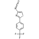 CAS#: 859850-96-7, 4-Isocyanato-2-[4-(trifluoromethyl)phenyl]-1,3-thiazole