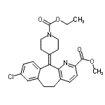 CAS#: 860010-37-3, Methyl 8-chloro-11-[1-(ethoxycarbonyl)-4-piperidinylidene]-6,11-dihydro-5H-benzo[5,6]cyclohepta[1,2-b]pyridine-2-carboxylate
