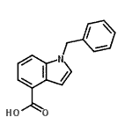 CAS#: 860360-11-8, 1-Benzyl-1H-indole-4-carboxylic acid