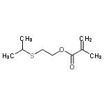 CAS 登录号：86047-53-2， 2-(异丙基硫基)乙基甲基丙烯酸酯