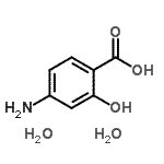 CAS#: 860507-80-8, 4-Amino-2-hydroxybenzoic acid dihydrate