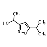 CAS#: 861136-08-5, 1-(5-Isopropyl-1,2-oxazol-3-yl)ethanol