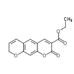 CAS#: 86116-44-1, Ethyl 2-oxo-2H,8H-pyrano[3,2-g]chromene-3-carboxylate