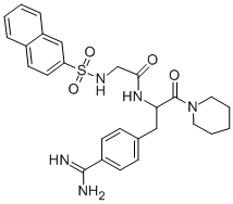 CAS#: 86125-48-6, Nalpha-(2-Naphthalenesulfonylglycyl)-4-Amidino-DL-Phenylalanine piperidide
