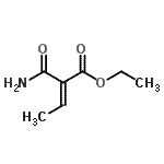 CAS#: 861315-54-0, Ethyl (2E)-2-carbamoyl-2-butenoate