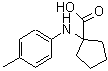 CAS#: 861317-20-6, 1-[(4-Methylphenyl)amino]cyclopentanecarboxylic acid