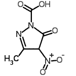 CAS#: 861383-08-6, 3-Methyl-4-nitro-5-oxo-4,5-dihydro-1H-pyrazole-1-carboxylic acid