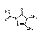 CAS#: 861383-10-0, 3,4-Dimethyl-5-oxo-4,5-dihydro-1H-pyrazole-1-carboxylic acid