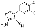 CAS#: 861407-95-6, 2-Amino-4-(3,4-dichlorophenyl)-3-thiophenecarbonitrile