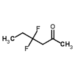 CAS#: 86154-55-4, 4,4-Difluoro-2-hexanone