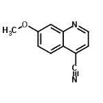 CAS#: 861620-90-8, 7-Methoxy-4-quinolinecarbonitrile
