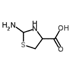 CAS#: 86178-92-9, 2-Amino-1,3-thiazolidine-4-carboxylic acid