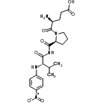 CAS 登录号：86190-22-9， L-alpha-谷氨酰-N-{(2S)-3-甲基-2-[(4-硝基苯基)氨基]丁酰基}-L-脯氨酰胺