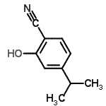 CAS#: 862088-21-9, 2-Hydroxy-4-isopropylbenzonitrile