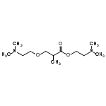 CAS#: 86218-70-4, 2-(Dimethylamino)ethyl 3-[2-(dimethylamino)ethoxy]-2-methylpropanoate