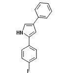 CAS#: 862201-39-6, 2-(4-Fluorophenyl)-4-phenyl-1H-pyrrole