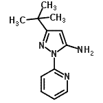 CAS#: 862368-62-5, 5-tert-butyl-2-(2-pyridyl)pyrazol-3-amine
