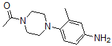 CAS 登录号：862686-09-7， 1-[4-(4-氨基-2-甲基苯基)-1-哌嗪基]-乙酮