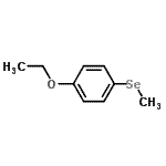 CAS#: 86297-06-5, 1-Ethoxy-4-(methylselanyl)benzene