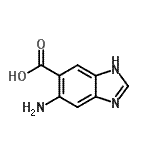 CAS#: 863216-51-7, 5-Amino-1H-benzimidazole-6-carboxylic acid