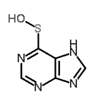 CAS#: 86335-59-3, 9H-Purine-6-sulfenic acid