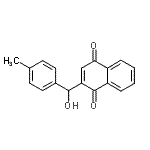 CAS#: 86341-83-5, 2-[Hydroxy(4-methylphenyl)methyl]-1,4-naphthoquinone