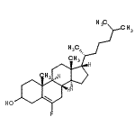 CAS#: 86361-68-4, (17alpha)-6-Fluorocholest-5-en-3-ol
