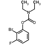 CAS#: 863870-75-1, 2-Bromo-3-fluorophenyl diethylcarbamate