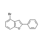 CAS#: 863870-92-2, 4-Bromo-2-phenyl-1-benzofuran