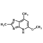 CAS#: 863877-90-1, 5-Methoxy-2,7-dimethyl-1H-imidazo[4,5-b]pyridine