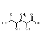 CAS#: 863980-86-3, 2,2'-(Methylimino)bis(sulfanylacetic acid)