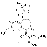 CAS#: 86436-38-6, 2,2-Dimethyl-N-[(7S)-1,2,3,10-tetramethoxy-9-oxo-5,6,7,9-tetrahydrobenzo[a]heptalen-7-yl]propanamide
