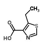 CAS#: 864437-40-1, 5-Ethyl-1,3-thiazole-4-carboxylic acid