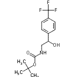 CAS#: 864539-94-6, 2-Methyl-2-propanyl {2-hydroxy-2-[4-(trifluoromethyl)phenyl]ethyl}carbamate