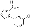 CAS 登录号：86454-33-3， 1-(3-氯苯基)-1H-吡咯-2-甲醛