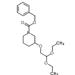 CAS#: 864684-95-7, Benzyl 3-(2,2-diethoxyethoxy)-1-piperidinecarboxylate