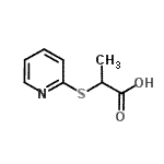 CAS#: 864754-02-9, 2-(2-Pyridinylsulfanyl)propanoic acid