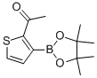 CAS#: 864754-06-3, 1-[3-(4,4,5,5-Tetramethyl-[1,3,2]Dioxaborolan-2-Yl)-Thiophen-2-Yl]-Ethanone