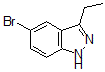 CAS#: 864774-67-4, 5-Bromo-3-Ethyl-1H-Indazole