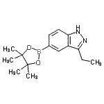 CAS#: 864774-69-6, 3-Ethyl-5-(4,4,5,5-tetramethyl-1,3,2-dioxaborolan-2-yl)-1H-indazole