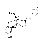 CAS#: 86495-14-9, (1R,9S,13R)-10-[2-(4-Fluorophenyl)ethyl]-1,13-dimethyl-10-azatricyclo[7.3.1.0<sup>2,7</sup>]trideca-2,4,6-trien-4-ol