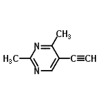 CAS#: 86521-01-9, 5-Ethynyl-2,4-dimethylpyrimidine