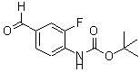 CAS 登录号：865450-09-5， (2-氟-4-甲酰基苯基)氨基甲酸叔丁酯